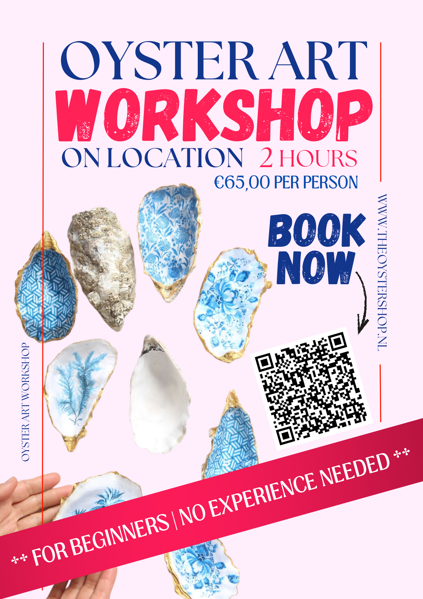 Oyster Art Workshop On Location (min. 10 persons)